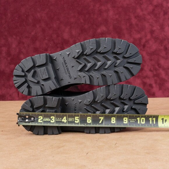 Vagabond Women Kenova Tall Black Leather Lug Festival Chunky Boots Sz 8US EUR38 - Picture 5 of 10